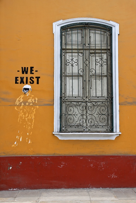 We exist