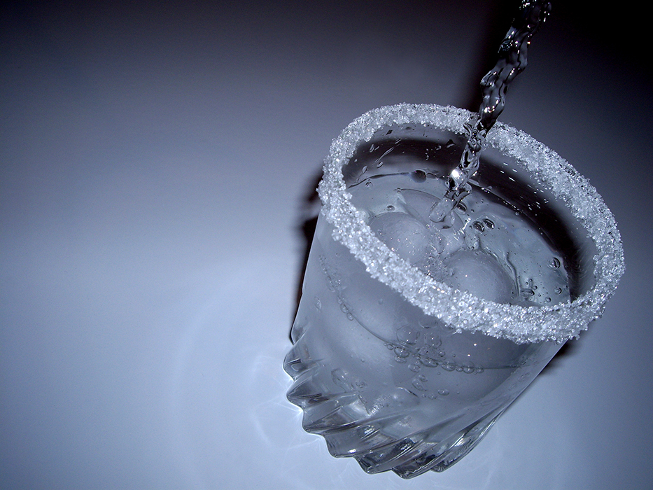 Frosted glass