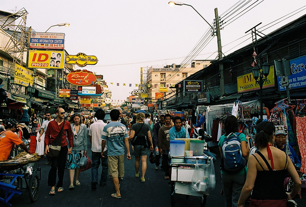 Un jour calme à Bangkok