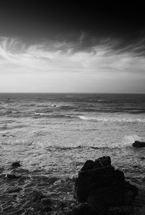 Horizon brumeux