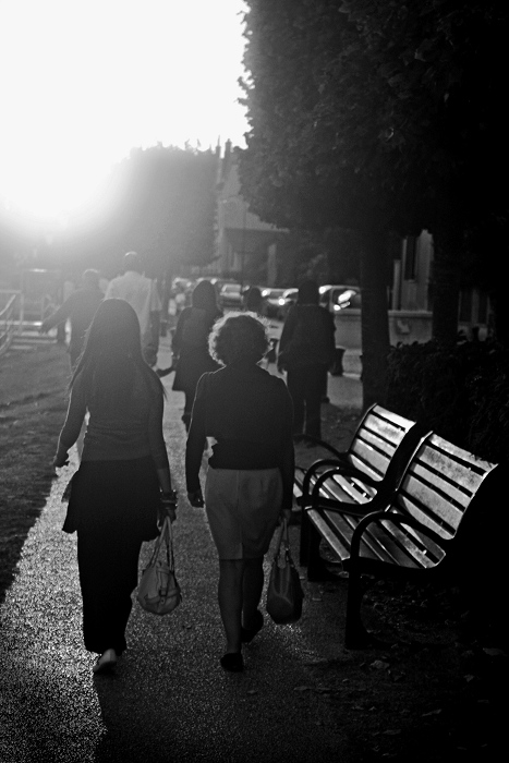 Marcher vers la lumière