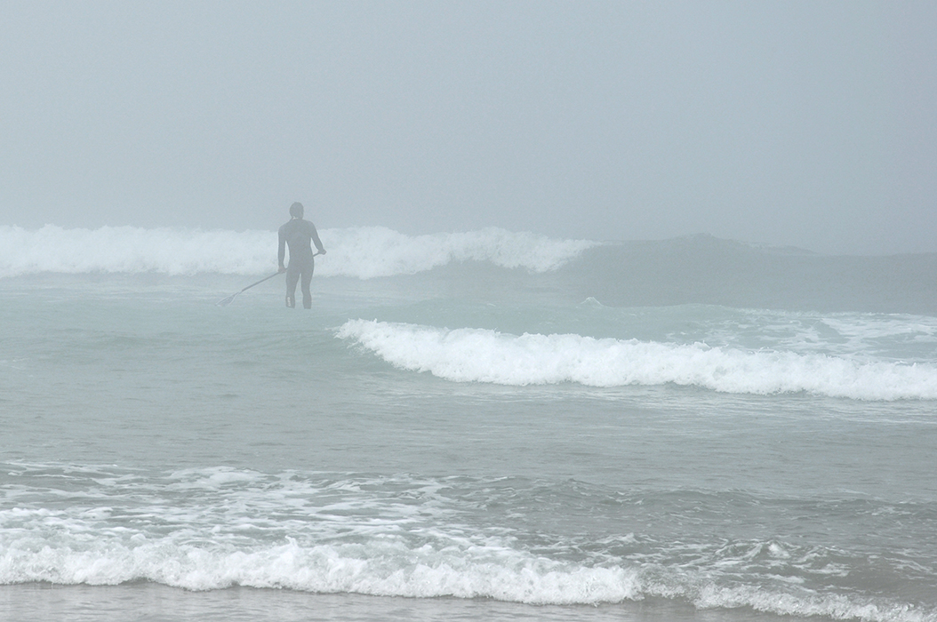 Godille dans la brume