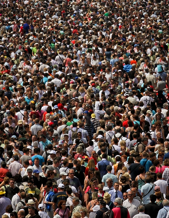 Bain de foule