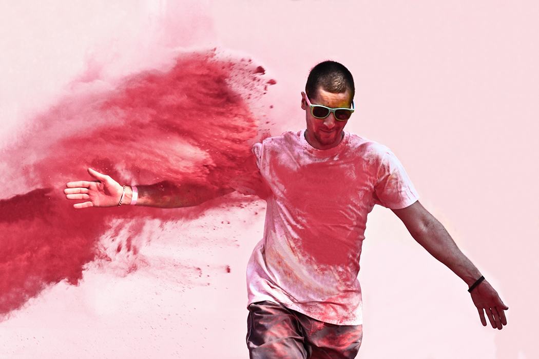 Gros rouge qui tache