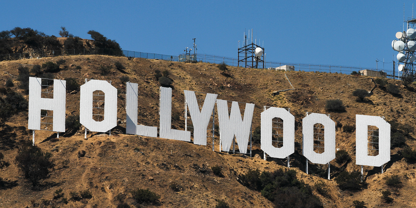 Hollywood sign