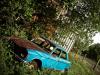 Blue car